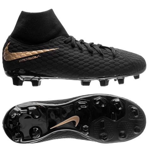 nike hypervenom phantom 3 ac df fg fußballschuh schwarz-gold|nike hypervenom phantom 3.